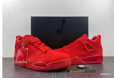 Red Retro Flyknit Jordan 4  AQ3559-600 0702